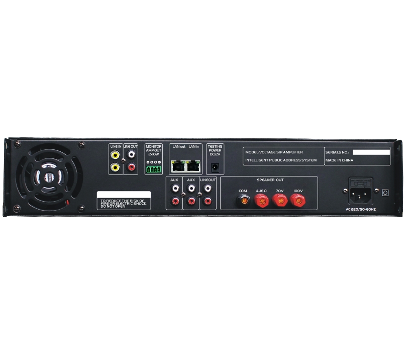 IP數字網絡定壓功放 OBT-NP6550